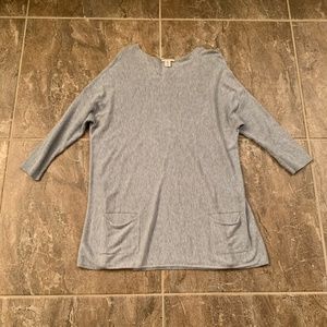 westbound Grey Sweater (Petite)